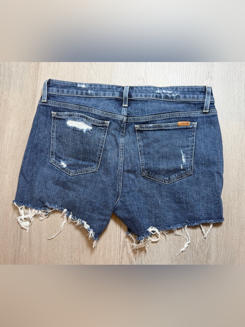 Joe’s Jeans The Ozzie 4” Distressed Frayed Cutoff Denim Shorts 29 - Picture 3 of 8